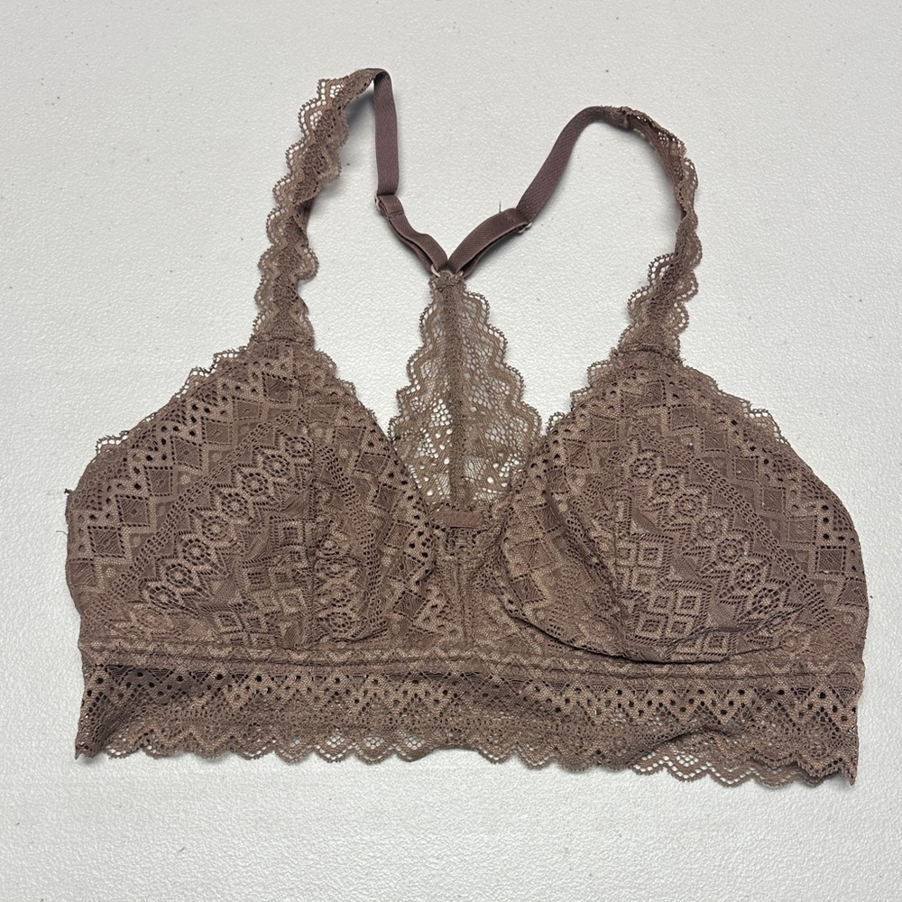 Auden Brown Lace Bralette